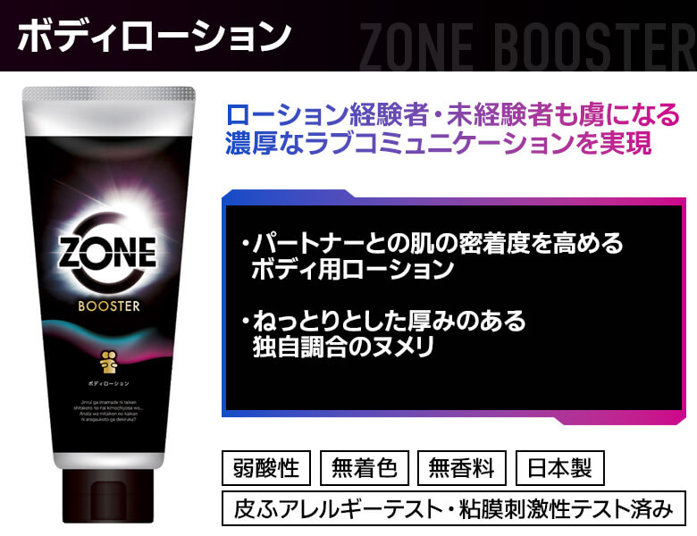 ZONE BOOSTER ゾーン ブースター ボディローション 190g