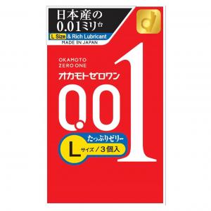 オカモトゼロワン Lサイズ たっぷりゼリー 3個入り